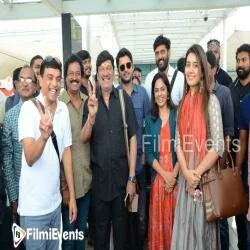 Srinivasa Kalyanam Movie Team at Tirumala Stills || FilmiEvents13910