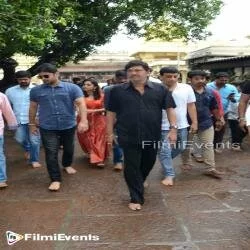 Srinivasa Kalyanam Movie Team at Tirumala Stills || FilmiEvents13914