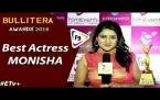 Monisha Response on Winning Best Actress from Bullitera Awards 2016